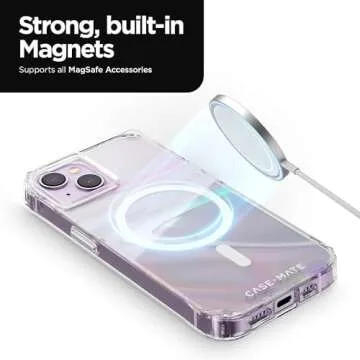 Stylish Case-Mate Soap Bubble Case for iPhone 15 Plus / 14 Plus