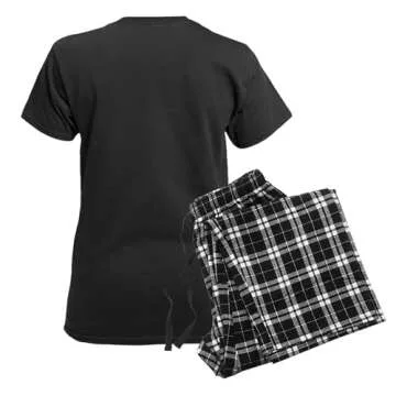 CafePress Golden Retriever Portrait Women's Dark Pajamas Womens Novelty Pajama Set, Comfortable PJ Sleepwear