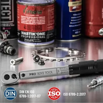 PRO BIKE TOOL 1/4 Inch Drive Click Bicycle Torque Wrench Set – 2 to 20 Nm – Maintenance Kit for Road and Mountain Bikes - Includes Allen and Torx Screws, Extension Bar and Storage Box - ISO Certified
