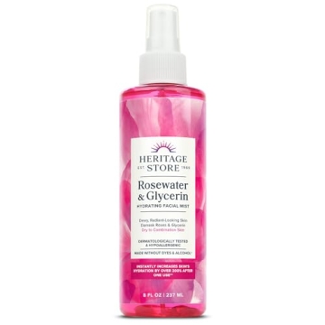 HERITAGE STORE Rosewater & Glycerin Facial Mist - Hydrate & Refresh Skin
