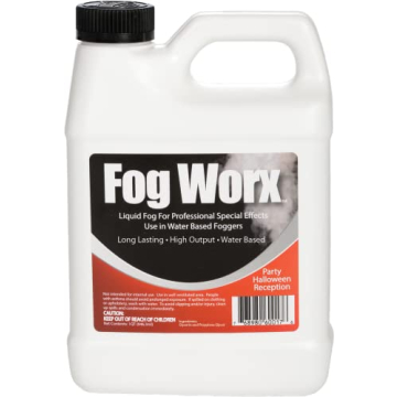 FogWorx Premium Odorless Fog Juice - 1 Quart Fluid for All Machines