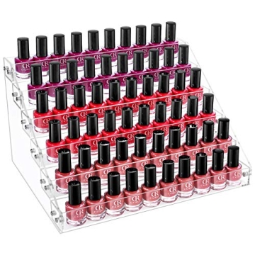 Gospire 6 Tier Clear Acrylic Organizer for Makeup & More