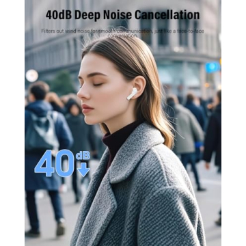 Wireless Earbuds Bluetooth 5.4 with Noise Cancelling