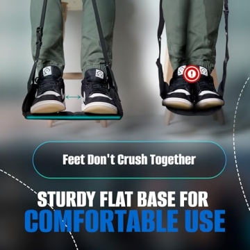 BlueSkye Airplane Foot Hammock for Ultimate Travel Comfort