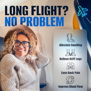 BlueSkye Airplane Foot Hammock for Ultimate Travel Comfort