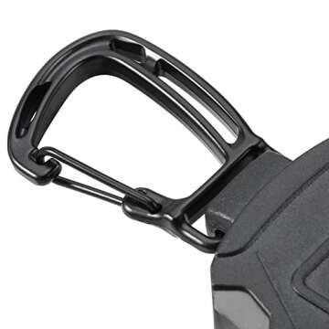 SHENGXIN Heavy Duty Retractable Keychain for ID Badge