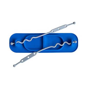 Busy Baby Silicone Mini Mat, Suction Placemat for Babies & Toddlers with Adjustable Tethers, Keeps T...