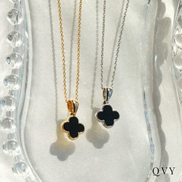 Elegant Clover Necklace 18K Gold Plated Gift for Women