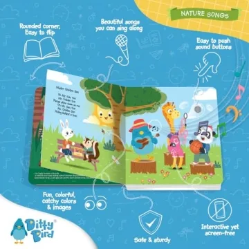 Ditty Bird Musical Books for Toddlers - Fun & Interactive!