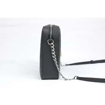 Michael Kors Women's Jet Set Item Crossbody Bag No Size (Black)