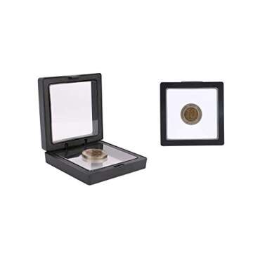 Sdoot 3D Floating Coin Display Holder Stands - 20 PCS