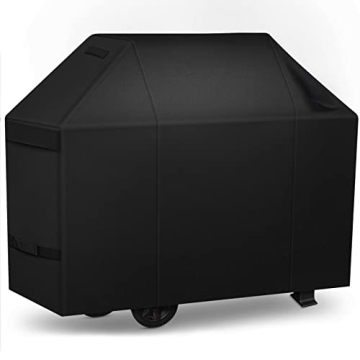 iCOVER Grill Cover, 600D Heavy Duty with Mesh Air Vent, 60 inch Waterproof Barbecue Gas Smoker Cover...
