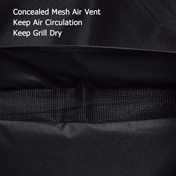 iCOVER 60 Inch Waterproof BBQ Grill Cover for Outdoor Use