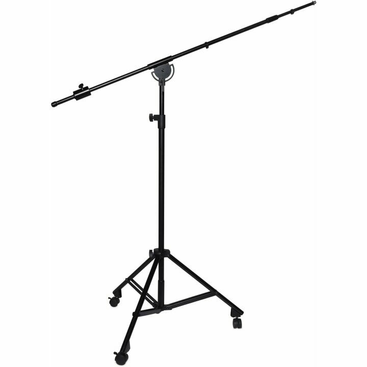 LyxPro 90" Heavy Duty Microphone Stand with Boom