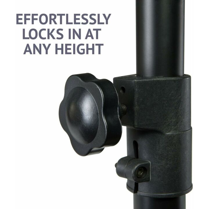 LyxPro 90" Heavy Duty Microphone Stand with Boom