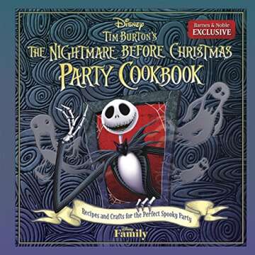 Tim Burton's The Nightmare Before Christmas Party Cookbook: Recipes and Crafts for the Perfect Spook...