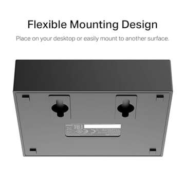 TP-Link Litewave 8 Port Gigabit Ethernet Switch | Desktop Ethernet Splitter | Plastic Case | Unshiel...