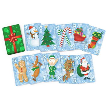Santa Claus Go Fish Cards for Holiday Family Fun