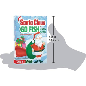 Santa Claus Go Fish Cards for Holiday Family Fun