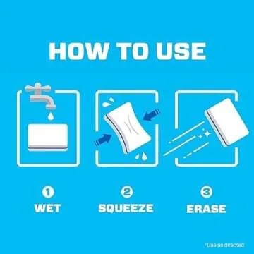 Mr. Clean Magic Eraser Kitchen with Dawn, Cleaning Pads with Durafoam, 2 Count