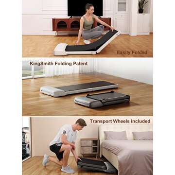 WalkingPad C1 Foldable Treadmill Space-Saving Fitness Solution