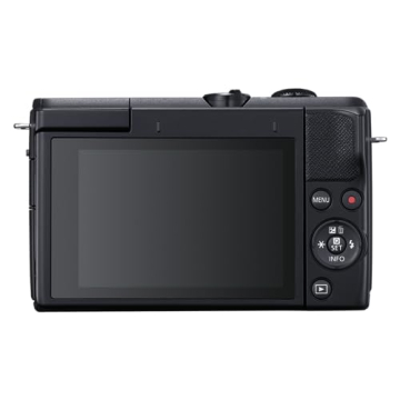 Canon EOS M200 Compact Mirrorless Digital Vlogging Camera with EF-M 15-45mm Lens, Vertical 4K Video Support, 3.0-inch Touch Panel LCD, Built-in Wi-Fi, and Bluetooth Technology, Black