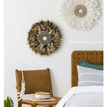 AWAYTR Natural 2 Yards Duck Goose Feather Trim Fringe