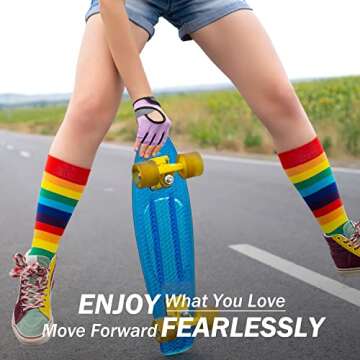 LIFECT Freedom Workout Gloves, Knuckle Weight Lifting Shorty Fingerless Gloves with Curved Open Back, for Powerlifting, Gym, Women and Men (Purple, Small)