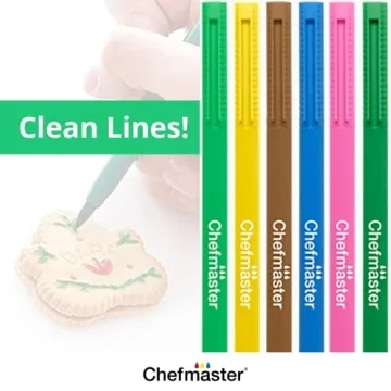 Chefmaster Edible Markers 10 Pack Dual-Tip Food Pens