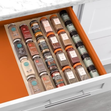 YouCopia SpiceLiner Adjustable Spice Drawer Liner 10ft Roll