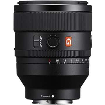 Sony FE 50mm F1.2 GM Lens Bundle for E-Mount Cameras