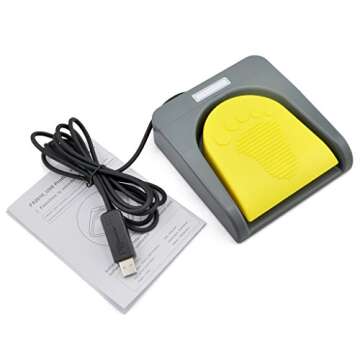 iKKEGOL USB Single Foot Switch Control One Key Customized Computer Keyboard Action Pedal HID