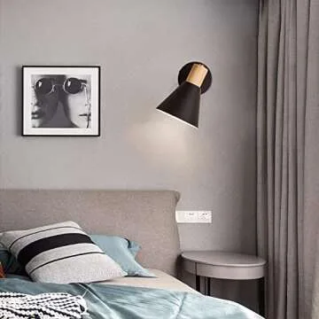 ClanKin Modern Nordic Wall Sconces - Adjustable & Stylish