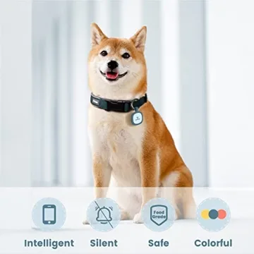 Pawaii Silent Silicone Dog ID Tag with QR Code Alerts