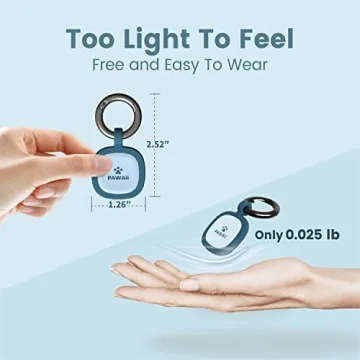 Pawaii Silent Silicone Dog ID Tag with QR Code Alerts