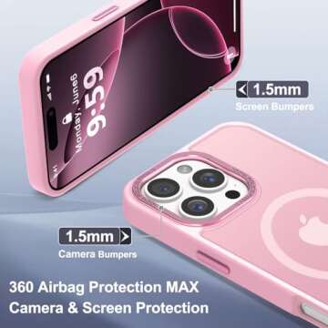 iPhone 16 Pro Max Case with Military Protection
