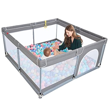 Todale Playpen for Babies - Spacious and Safe Indoor/Outdoor Play Yard