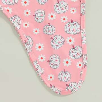 Ayalinggo Newborn Sleeper Gown Baby Boy Girl Coming Home Outfit Infant Nightgown Sleeping Bag Sleepwear Pajamas (Pink Pumpkin, Newborn)