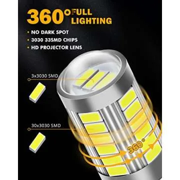 Auxbeam 7440 LED Bulbs: Bright, Reliable, Durable Lighting