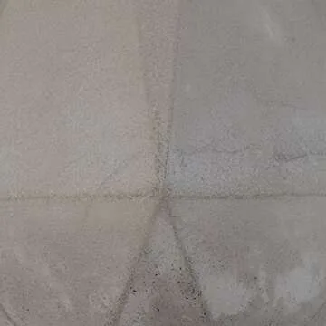 Rivet Mid Century Modern Diamond Cut Concrete Table Lamp