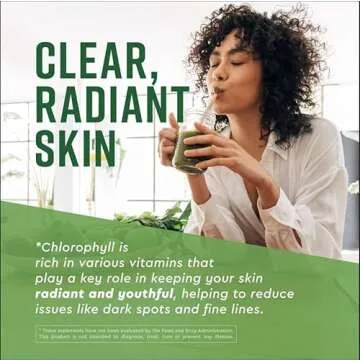 360 Nutrition Chlorophyll Liquid Drops with Peppermint Oil – Refreshing Internal Deodorant!