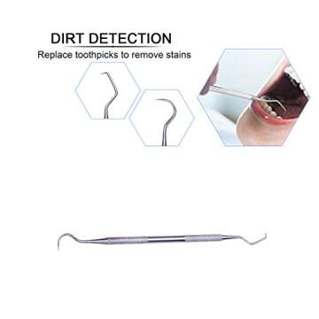 Professional Dental Scraper,TANTAI Dental Hygiene Tool | 100% Medical Stainless Steel,Tools Scraper ...