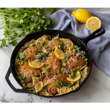 Lodge Seasoned Cast Iron 5 Piece Cooking Set Bundle