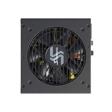 Seasonic FOCUS GX-1000, 1000W 80+ Gold, Full-Modular, Fan Control in Fanless, Silent, and Cooling Mode, Perfect Power Supply for Gaming and Various Application, SSR-1000FX.