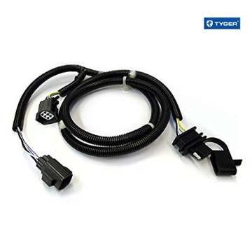 TYGER 2-inch Receiver Hitch & Wiring Harness for Jeep Wrangler