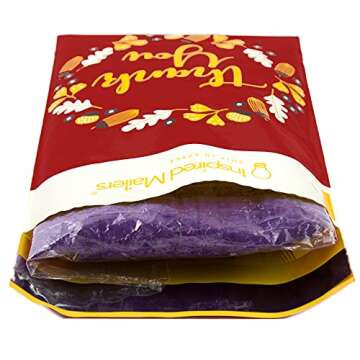 Inspired Mailers - Poly Mailers 6x9-100 Pack - Autumn Thank You Poly Mailers - Small Shipping Bags - Polymailers 6x9 - Small Package Bags - 6x9 Mailing Bags for Shipping