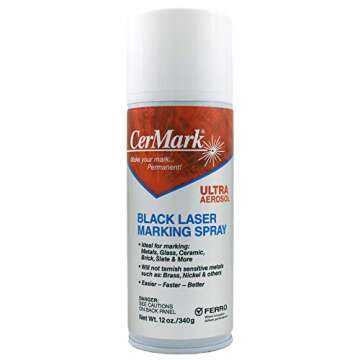 CerMark ULTRA Laser Spray Marking Aerosol, 12oz – The Ultimate Laser Marking Solution