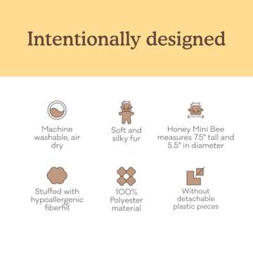 Slumberkins Honey Bear Book & Bee Mini - Teach Gratitude