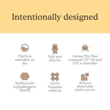 Slumberkins Honey Bear Book & Bee Mini - Teach Gratitude