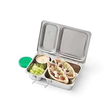 PlanetBox SHUTTLE Eco-Friendly Stainless Steel Lunch Box